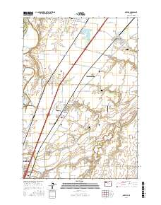 Gervais 2017 topographic map thumbnail