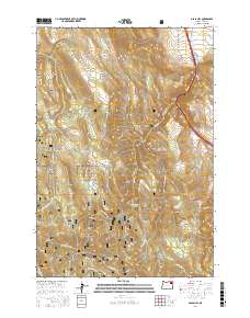 Glass Hill 2017 topographic map thumbnail