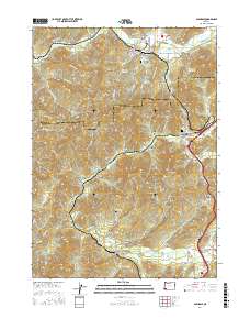 Glendale 2017 topographic map thumbnail