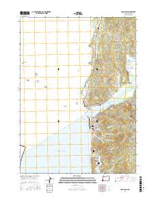 Gold Beach 2017 topographic map thumbnail