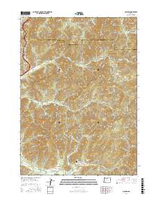 Golden 2017 topographic map thumbnail