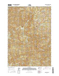 Golden Falls 2017 topographic map thumbnail