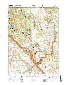 Goodlow Mountain 2017 topographic map thumbnail