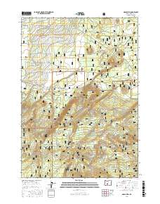 Grass Well 2017 topographic map preview