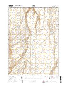 Grasshopper Flat North 2017 topographic map thumbnail