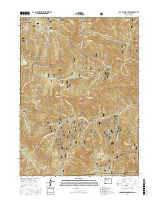 Grayback Mountain 2017 topographic map thumbnail