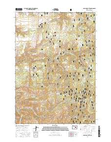 Graylock Butte 2017 topographic map thumbnail
