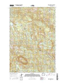 Green Mountain 2017 topographic map thumbnail