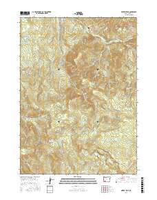 Grizzly Peak 2017 topographic map thumbnail