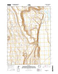 Guano Lake 2017 topographic map thumbnail