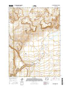 Guano Reservoir 2017 topographic map thumbnail