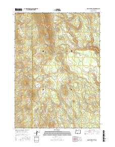 Hamelton Butte 2017 topographic map thumbnail