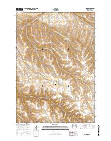 Hardman 2017 topographic map thumbnail