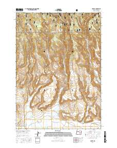 Harney 2017 topographic map thumbnail