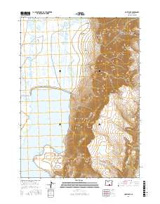Hart Lake 2017 topographic map thumbnail