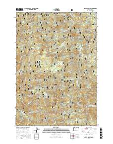 Harter Mountain 2017 topographic map thumbnail