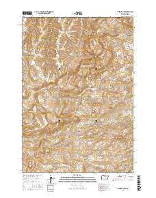 Hastings Peak 2017 topographic map thumbnail