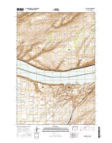Hat Rock 2017 topographic map thumbnail