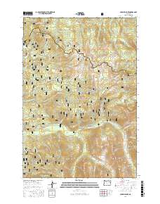 Crawfish Lake 2017 topographic map thumbnail