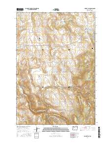 Cricket Flat 2017 topographic map thumbnail
