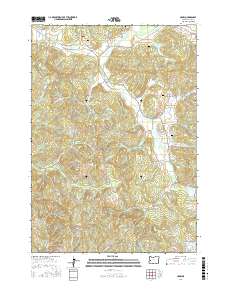 Crow 2017 topographic map thumbnail