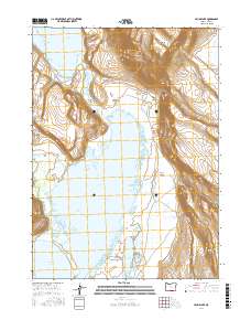 Crump Lake 2017 topographic map thumbnail