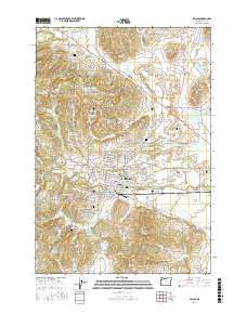 Dallas 2017 topographic map thumbnail