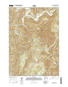 Daniels Creek 2017 topographic map thumbnail