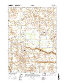 Danner 2017 topographic map thumbnail