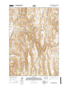 De Armond Mountain 2017 topographic map thumbnail
