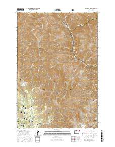 Deadhorse Ridge 2017 topographic map thumbnail