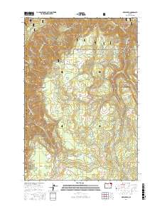 Deep Creek 2017 topographic map thumbnail
