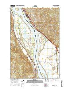 Deer Island 2017 topographic map thumbnail