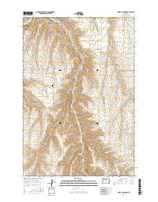 Devils Backbone 2017 topographic map thumbnail