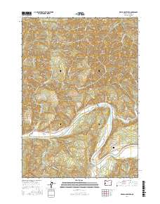 Devils Graveyard 2017 topographic map thumbnail
