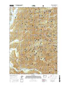 Devils Lake 2017 topographic map thumbnail
