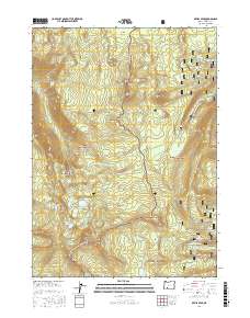 Devils Peak 2017 topographic map thumbnail