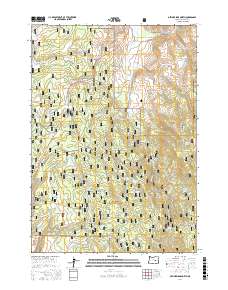 Devine Ridge North 2017 topographic map thumbnail