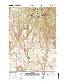 Devine Ridge South 2017 topographic map thumbnail
