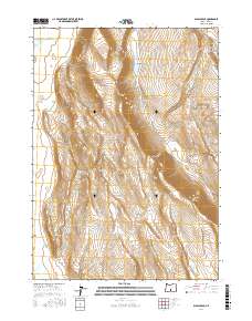 Diablo Peak 2017 topographic map thumbnail