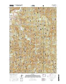 Hebo 2017 topographic map thumbnail