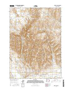 Henry Gulch 2017 topographic map thumbnail