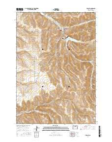 Heppner 2017 topographic map thumbnail