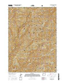 Hobson Horn 2017 topographic map thumbnail