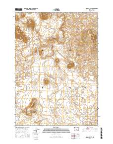 Hogback Butte 2017 topographic map thumbnail