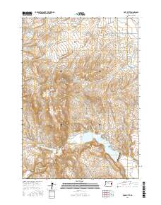 Hope Butte 2017 topographic map thumbnail