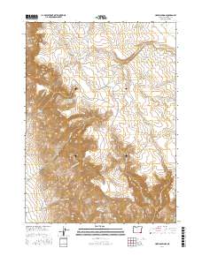 Hoppin Springs 2017 topographic map thumbnail
