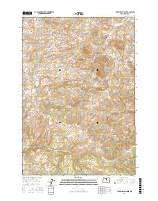 Horse Heaven Creek 2017 topographic map thumbnail
