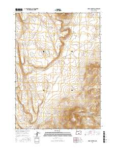 Horse Mountain 2017 topographic map thumbnail