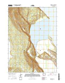 Howard Bay 2017 topographic map thumbnail